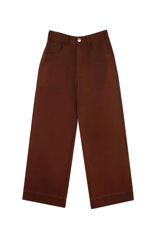 Women Carpenter Trouser Chocolate LF Markey Trousers