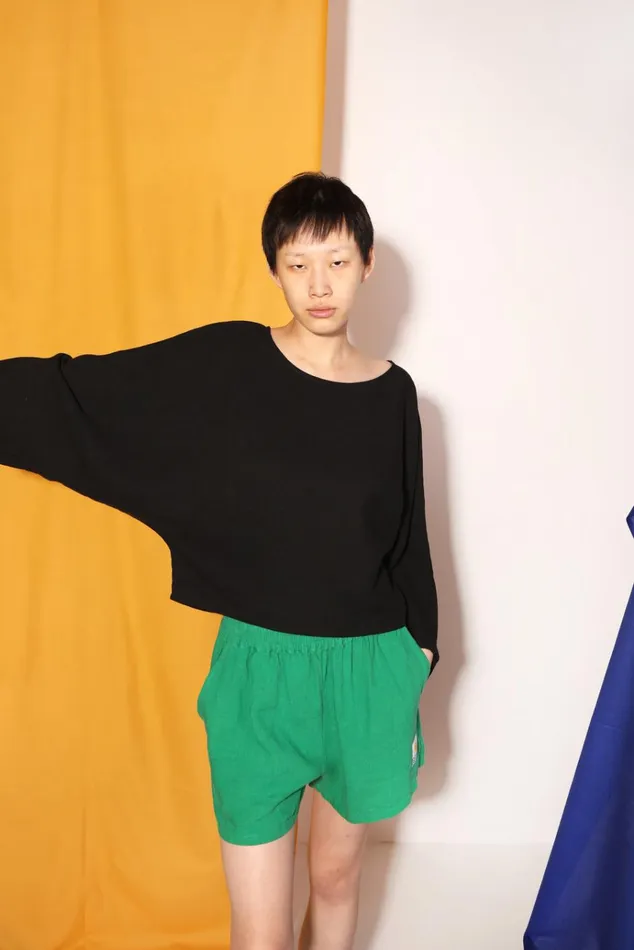 Women Casper Top Black LF Markey Tops