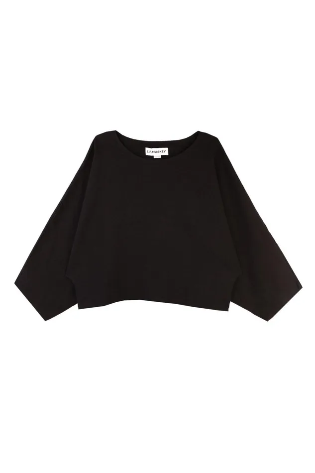 Women Casper Top Black LF Markey Tops