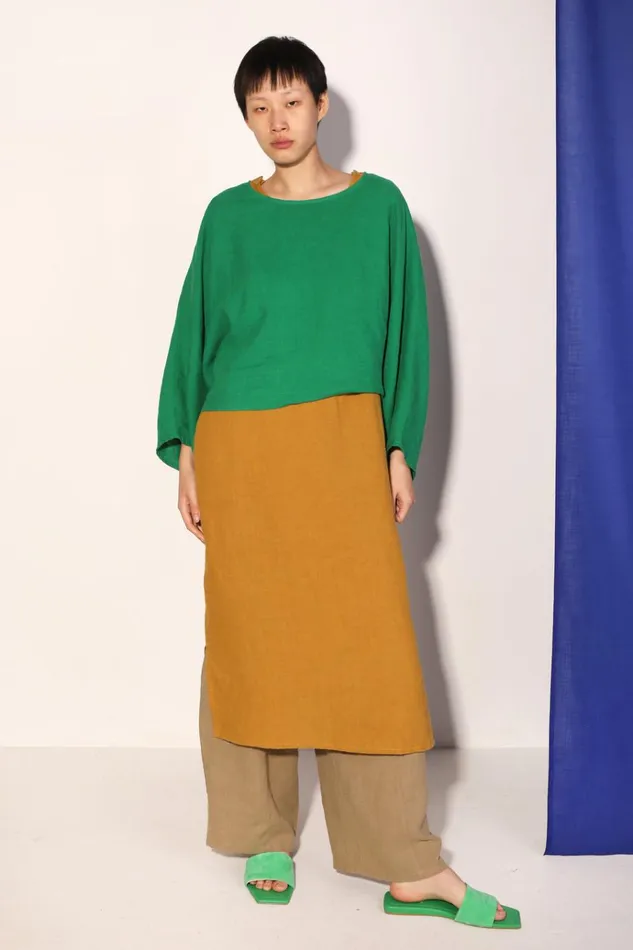 Women Casper Top Grass LF Markey Tops