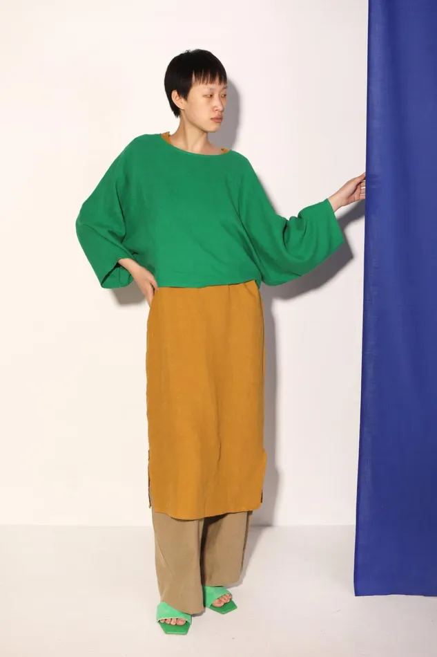 Women Casper Top Grass LF Markey Tops