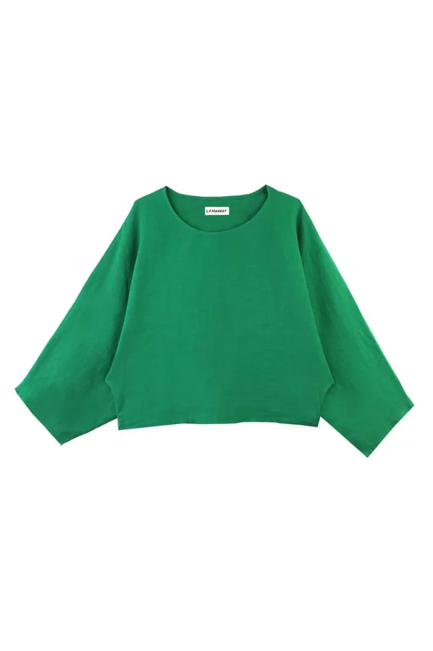 Women Casper Top Grass LF Markey Tops