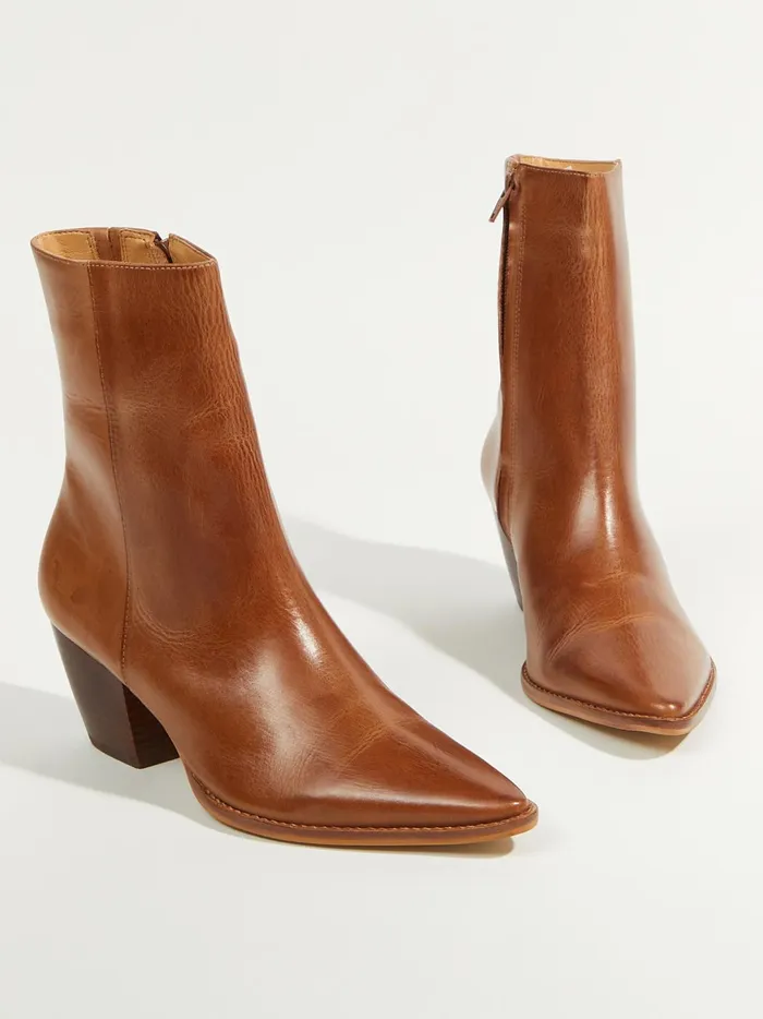 Women Caty Pointed Ankle Booties By Matisse Tan Altar039d State Boots Booties