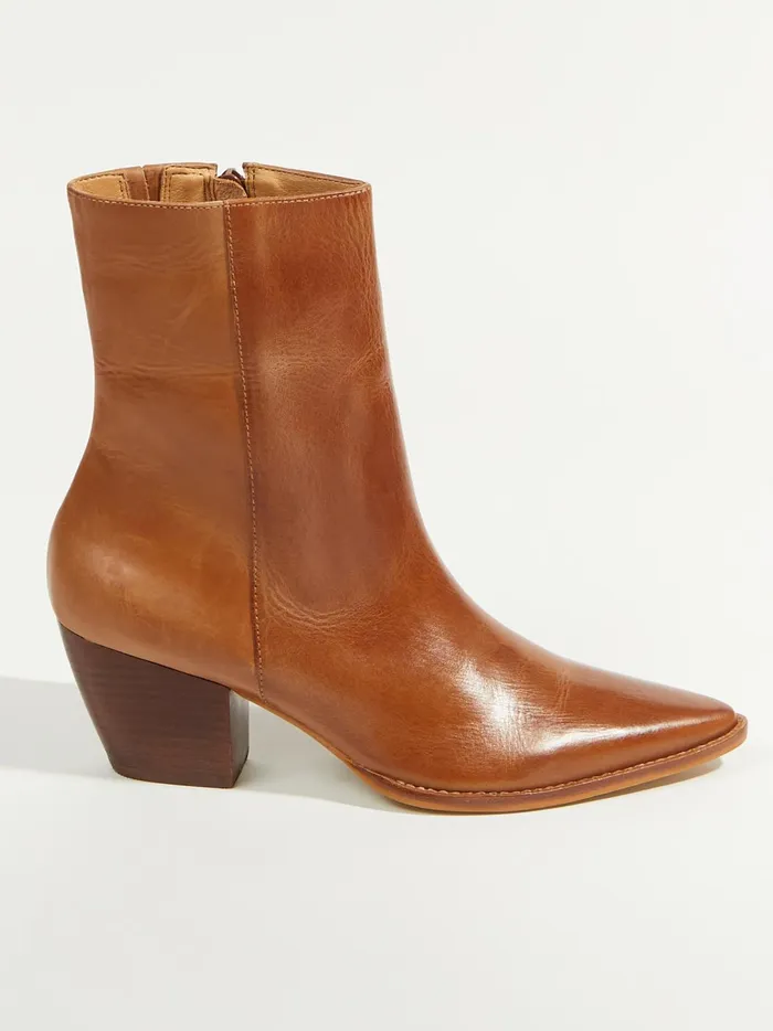 Women Caty Pointed Ankle Booties By Matisse Tan Altar039d State Boots Booties