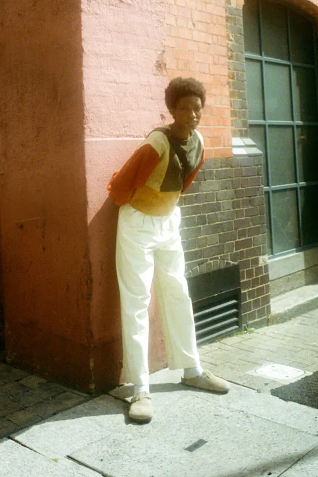 Women Classic Slacks Ecru LF Markey Trousers