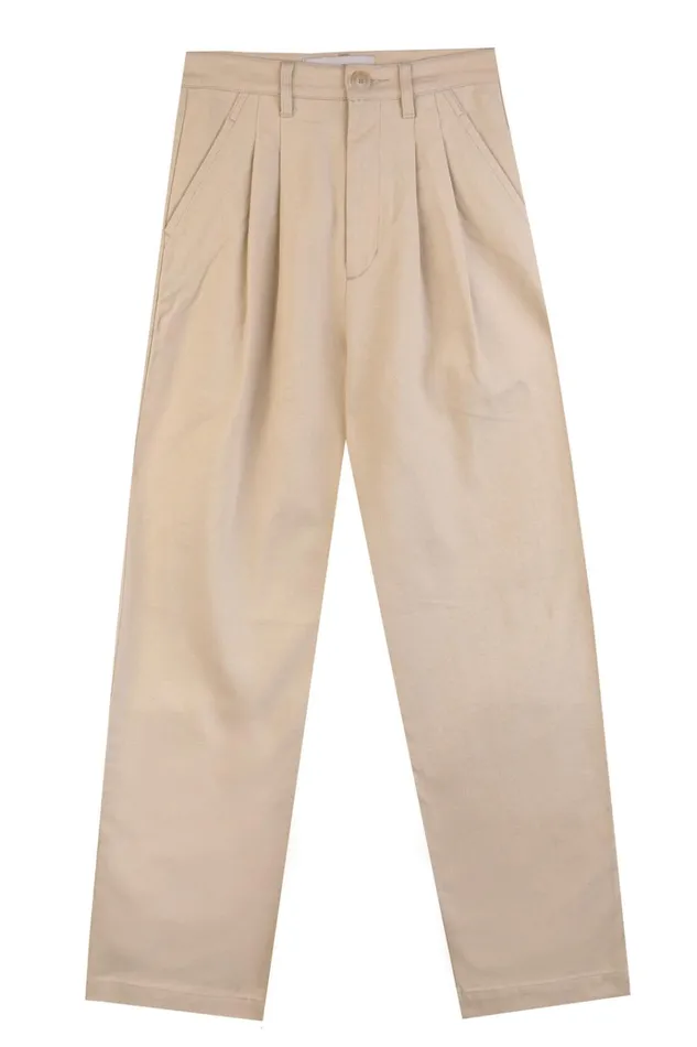 Women Classic Slacks Ecru LF Markey Trousers