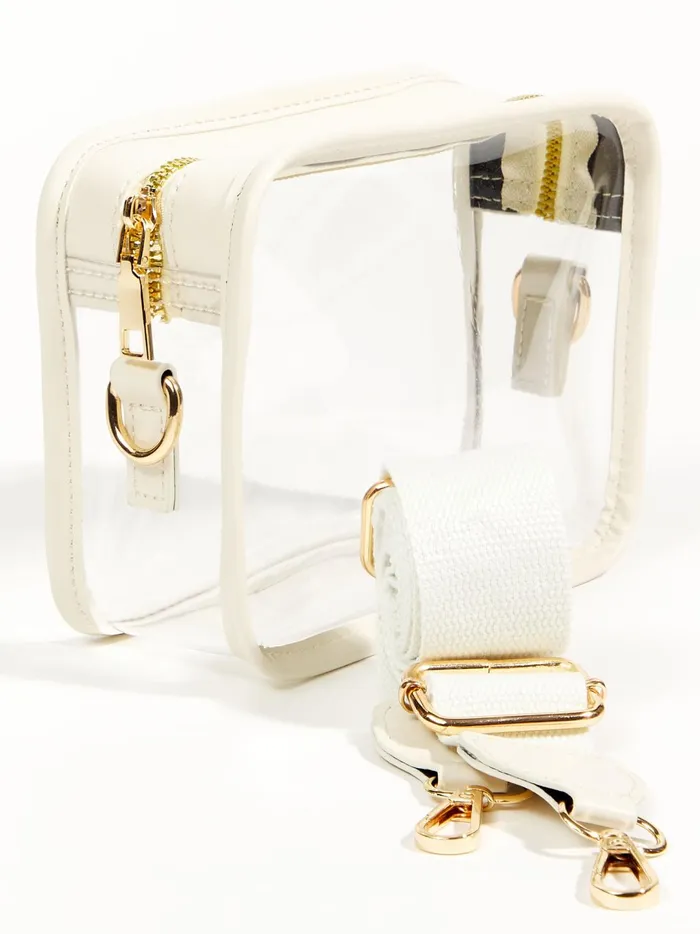 Women Clear Crossbody Camera Bag Ivory Altar039d State Handbags