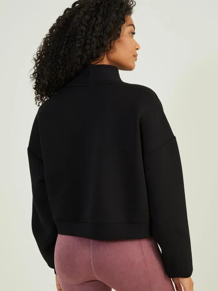 Women Cloud Nine Quarter Zip Pullover Black Altar039d State Activewear