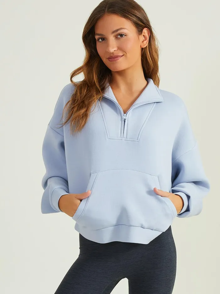 Women Cloud Nine Quarter Zip Pullover Zenblue Altar039d State Activewear