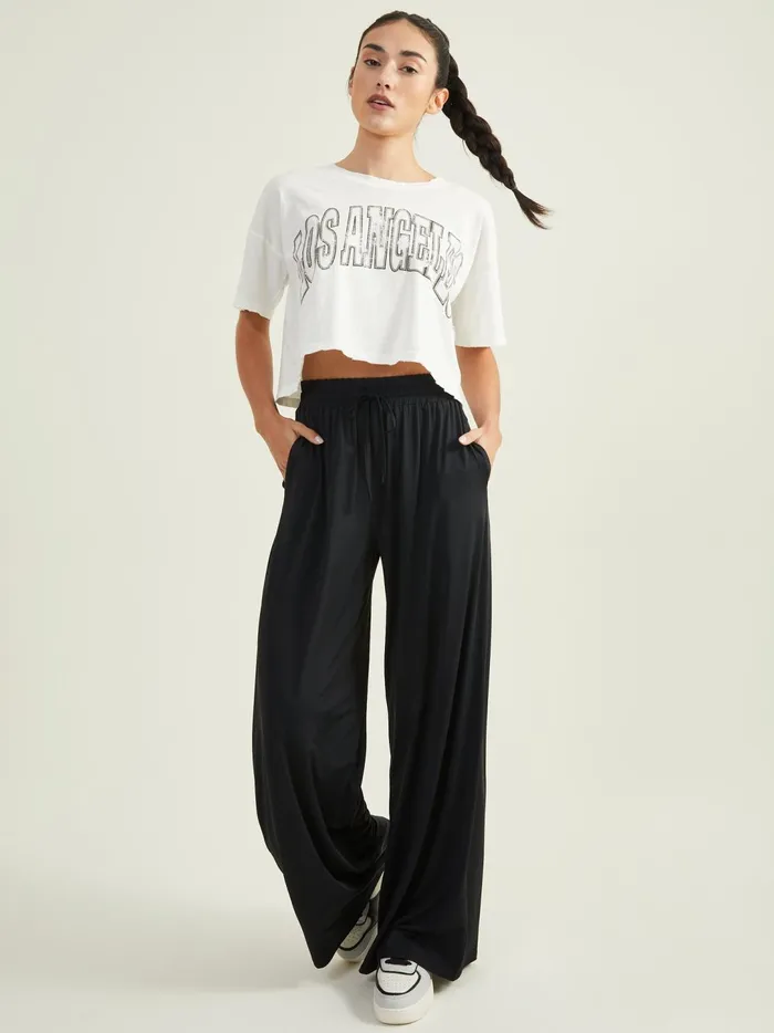 Women Coast Wide Leg Pants Black Altar039d State Activewear