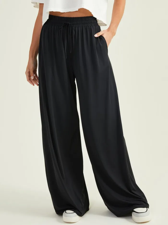 Women Coast Wide Leg Pants Black Altar039d State Activewear