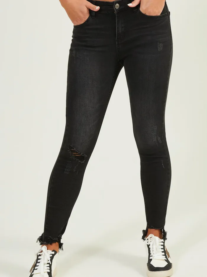 Women Colins Skinny Jeans Black Altar039d State Jeans