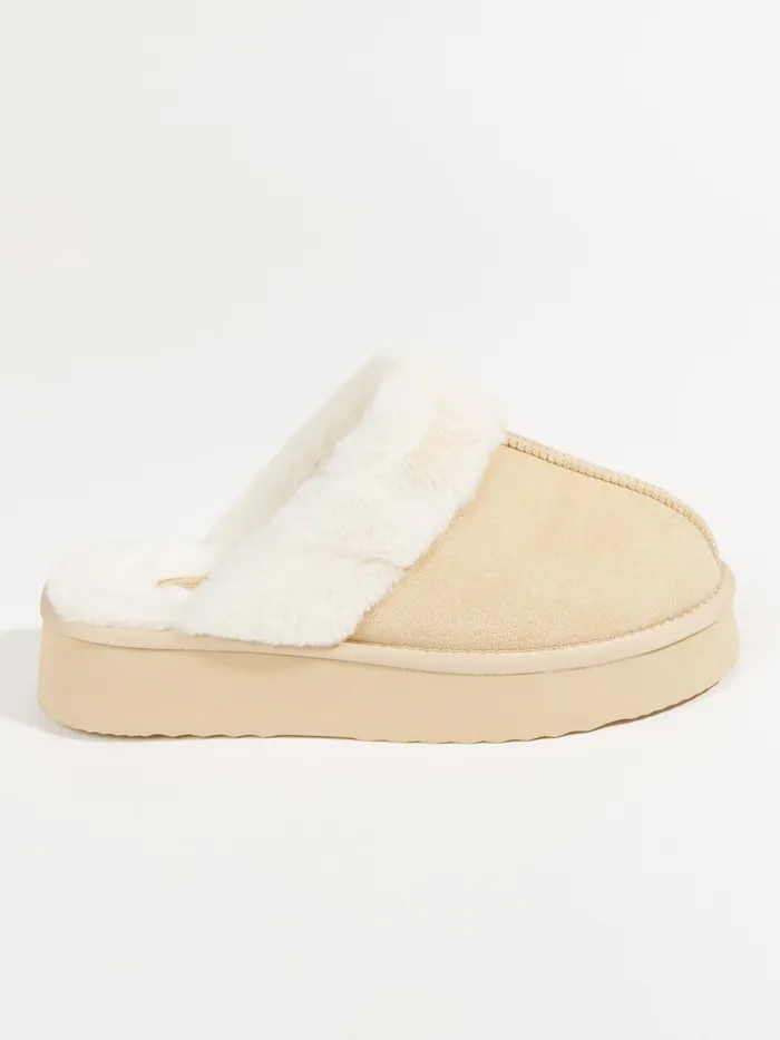 Women Cozy Band Platform Slippers Ltnatural Altar039d State Slippers