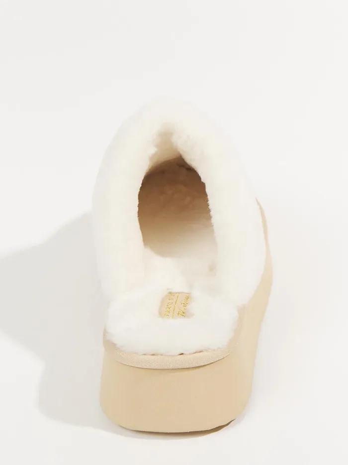 Women Cozy Band Platform Slippers Ltnatural Altar039d State Slippers