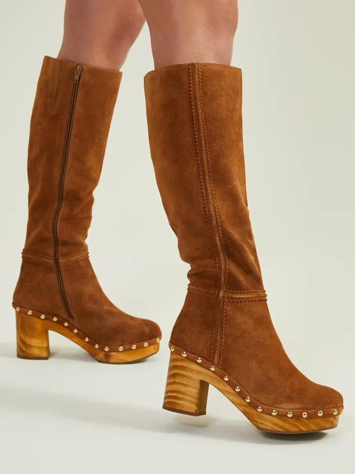 Women Daniela Tall Platform Boots By Matisse Tobacco Altar039d State Boots Booties