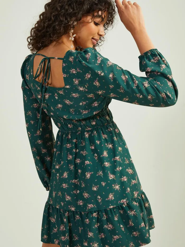 Women Danni Floral Dress Huntergreen Altar039d State Casual