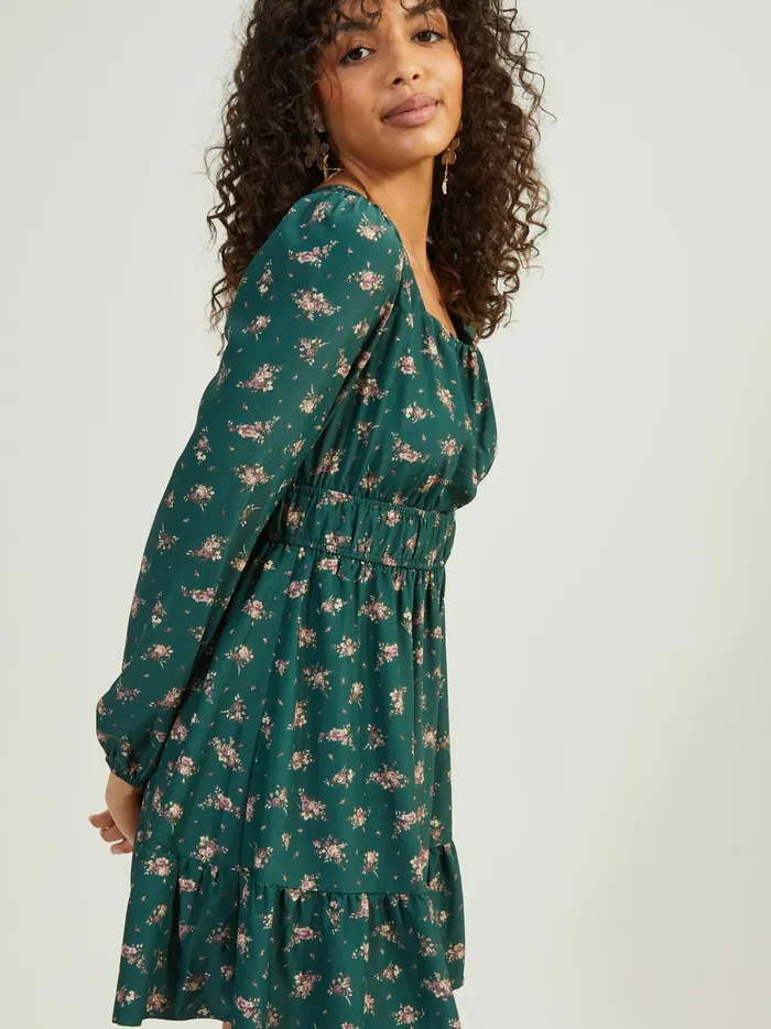 Women Danni Floral Dress Huntergreen Altar039d State Casual