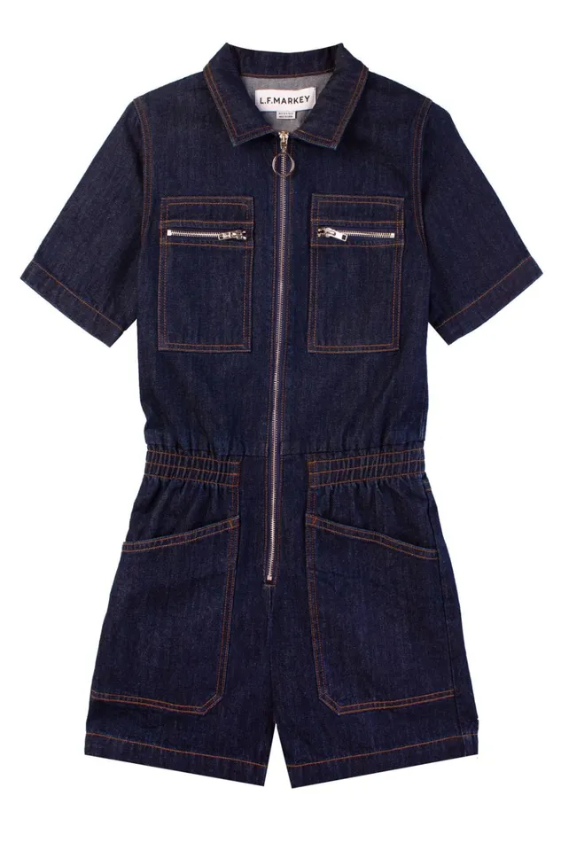 Women Danny Playsuit Dark Indigo LF Markey Boilersuits