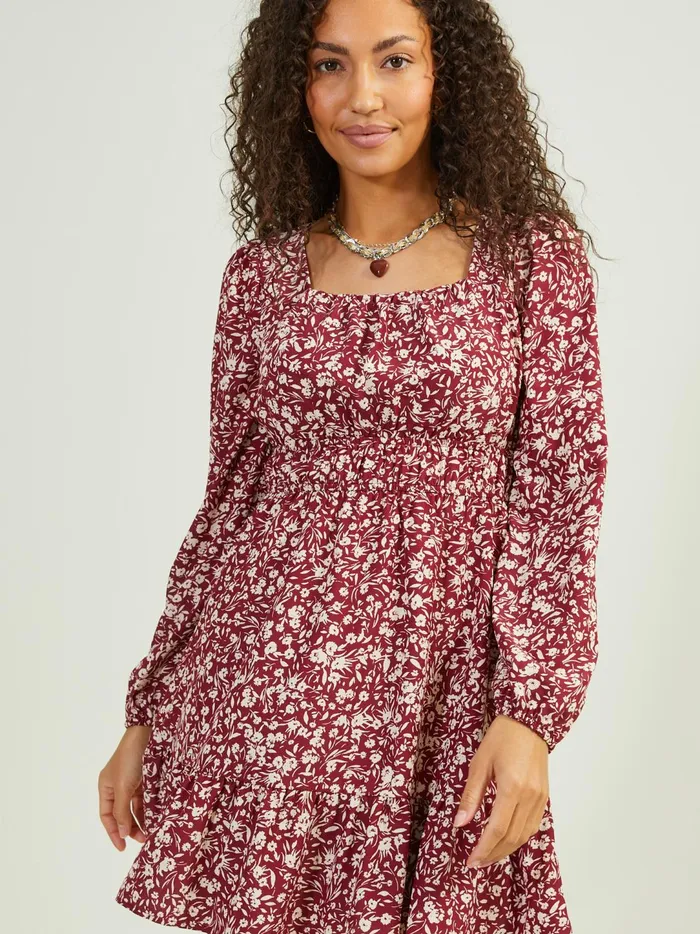 Women Denver Floral Dress Burgundy Altar039d State Casual