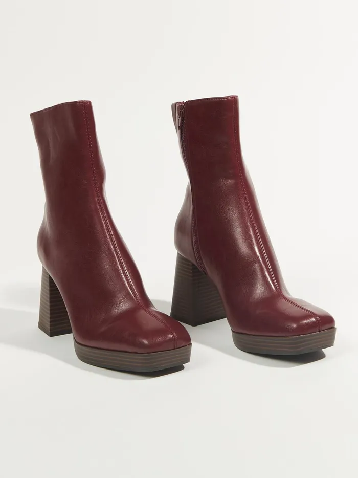 Women Duke Platform Boots By Matisse Bordeaux Altar039d State Boots Booties