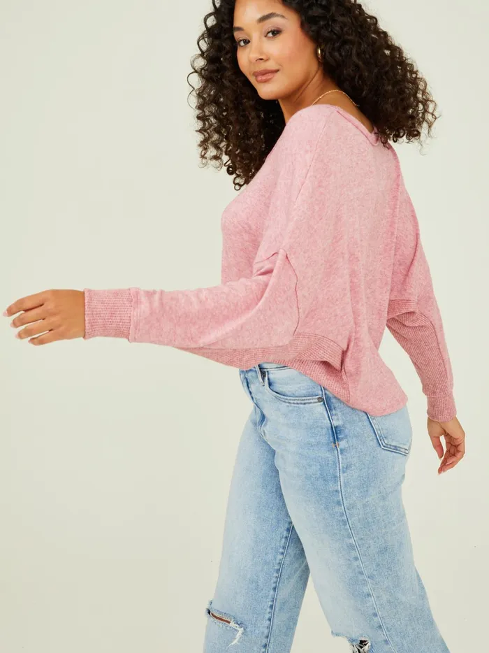 Women Eleanor Thermal Top Red Altar039d State Blouses