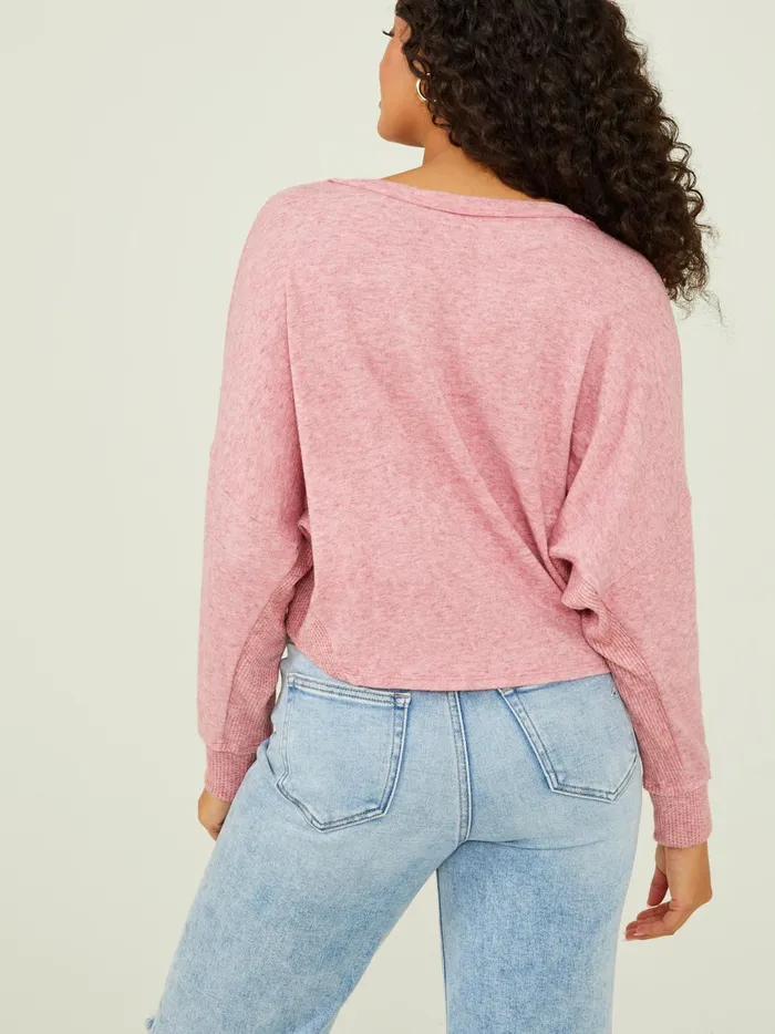 Women Eleanor Thermal Top Red Altar039d State Blouses