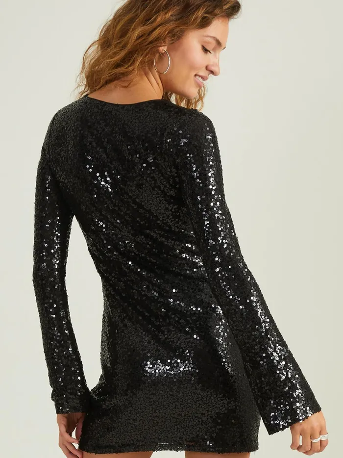Women Ember Mini Sequin Dress Black Altar039d State Special Occasion