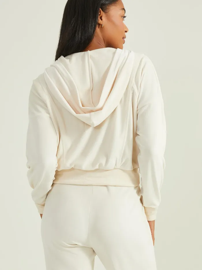 Women Emerson Velour Hoodie Jetstream Altar039d State Sleep Lounge
