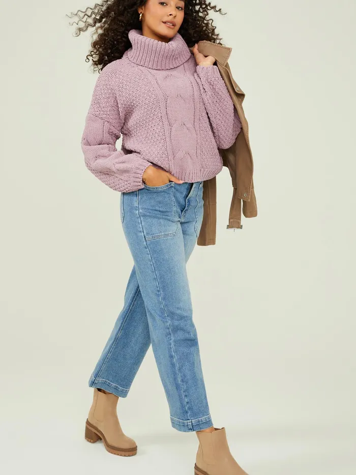 Women Emmeline Chenille Sweater Dustylavender Altar039d State Sweaters