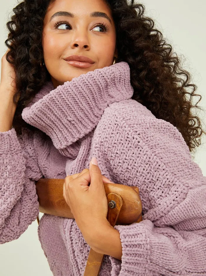 Women Emmeline Chenille Sweater Dustylavender Altar039d State Sweaters