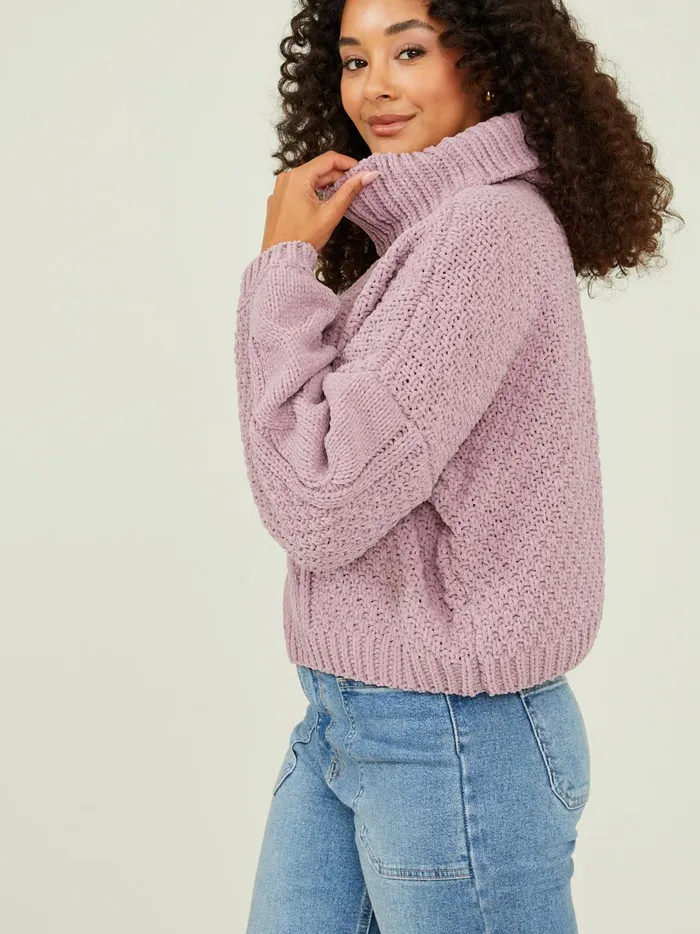 Women Emmeline Chenille Sweater Dustylavender Altar039d State Sweaters