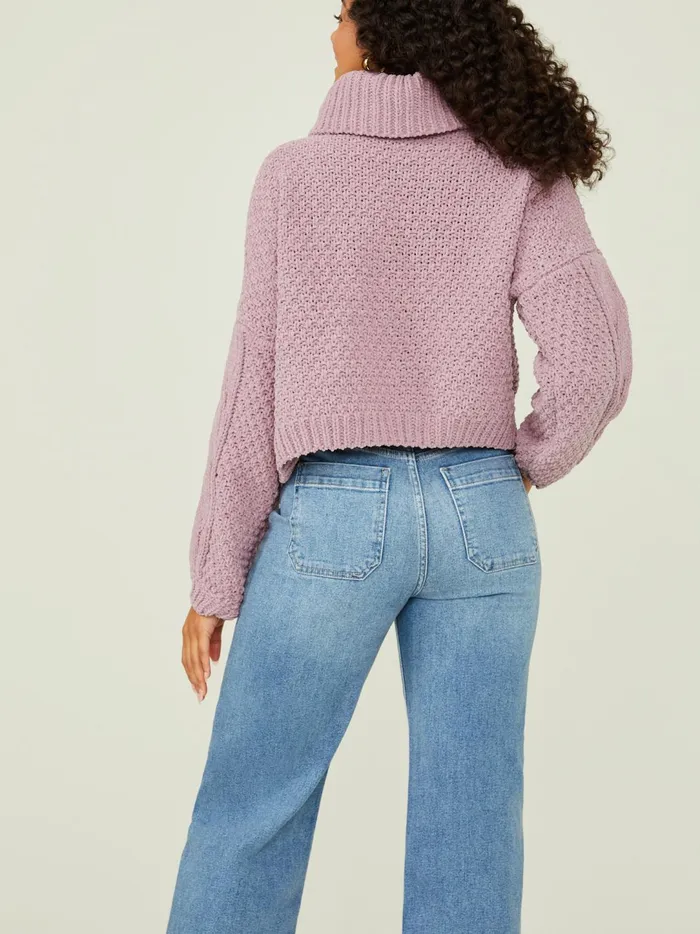 Women Emmeline Chenille Sweater Dustylavender Altar039d State Sweaters