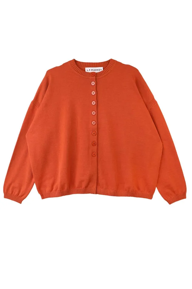 Women Eno Knit Burnt Orange LF Markey Knitwear