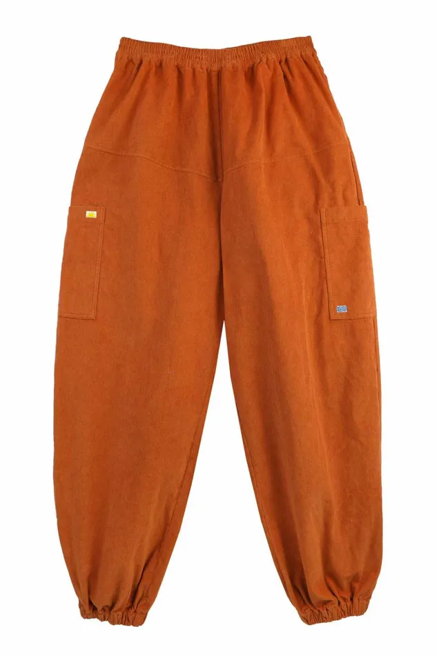 Women Everett Trouser Corduroy Ochre LF Markey Trousers