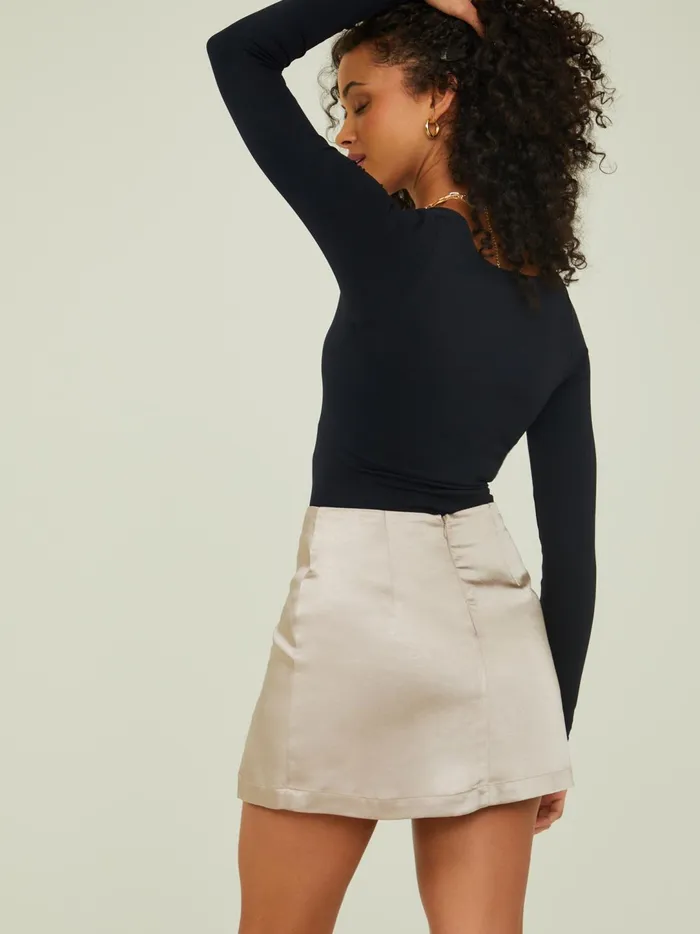 Women Everyday Seamless Long Sleeve Top Black Altar039d State Sleep Lounge