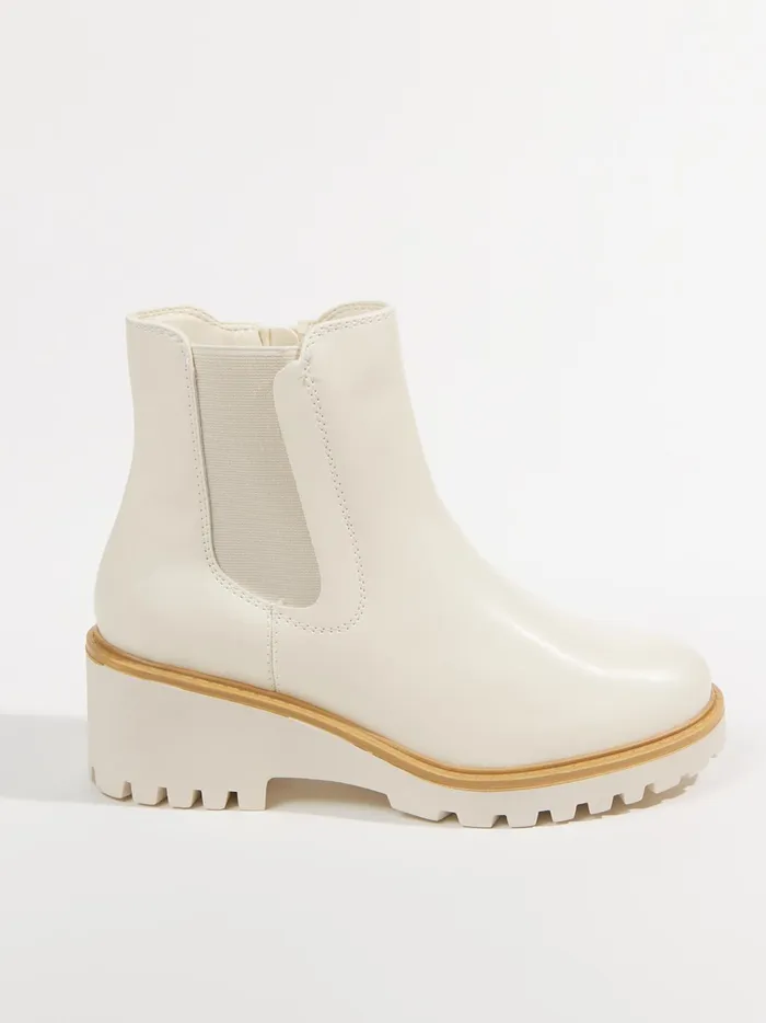 Women Ezri Wedged Boots Bone Altar039d State Boots Booties