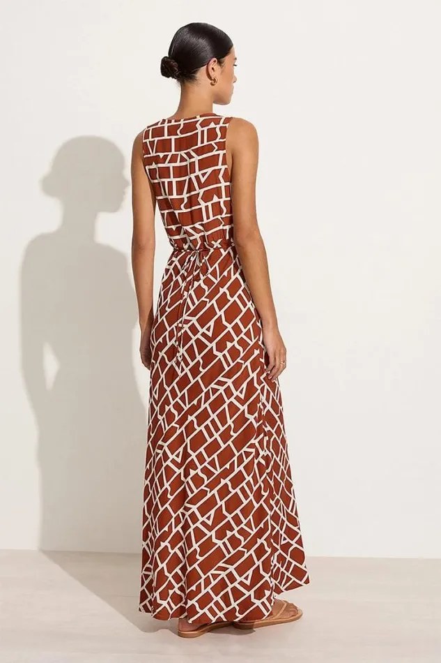 Women Faithfull The Brand Dresses Acacia Maxi Dress La Pacifica 8211 Final Sale