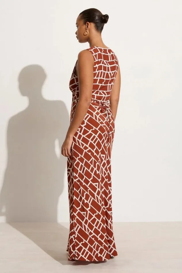 Women Faithfull The Brand Dresses Acacia Maxi Dress La Pacifica 8211 Final Sale
