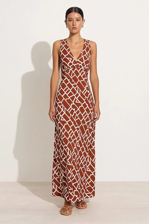 Women Faithfull The Brand Dresses Acacia Maxi Dress La Pacifica 8211 Final Sale
