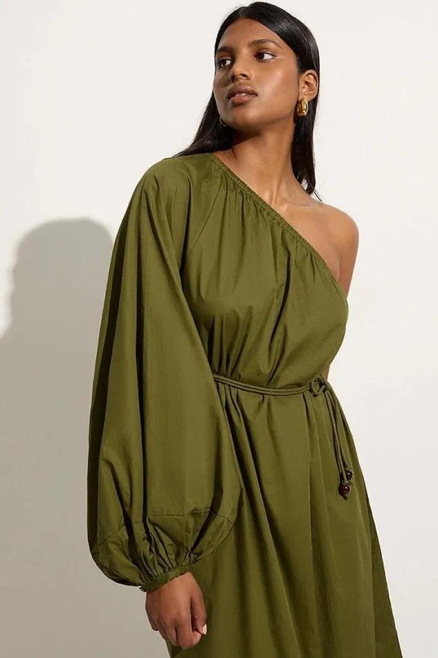 Women Faithfull The Brand Dresses Amorosa Maxi Dress Olive