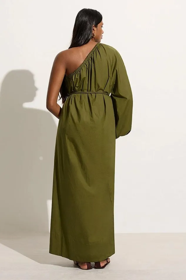 Women Faithfull The Brand Dresses Amorosa Maxi Dress Olive