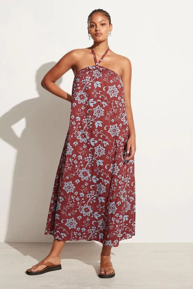 Women Faithfull The Brand Dresses Brise Maxi Dress Oceania Floral Print 8211 Final Sale Women Faithfull The Brand Dresses Brise Maxi Dress Oceania Floral Print 8211 Final Sale