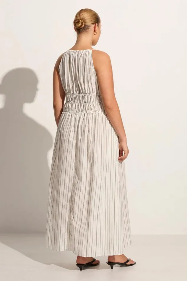 Women Faithfull The Brand Dresses Carinna Midi Dress Trieste Stripe