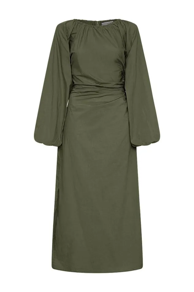 Women Faithfull The Brand Dresses De Deus Midi Dress Pine