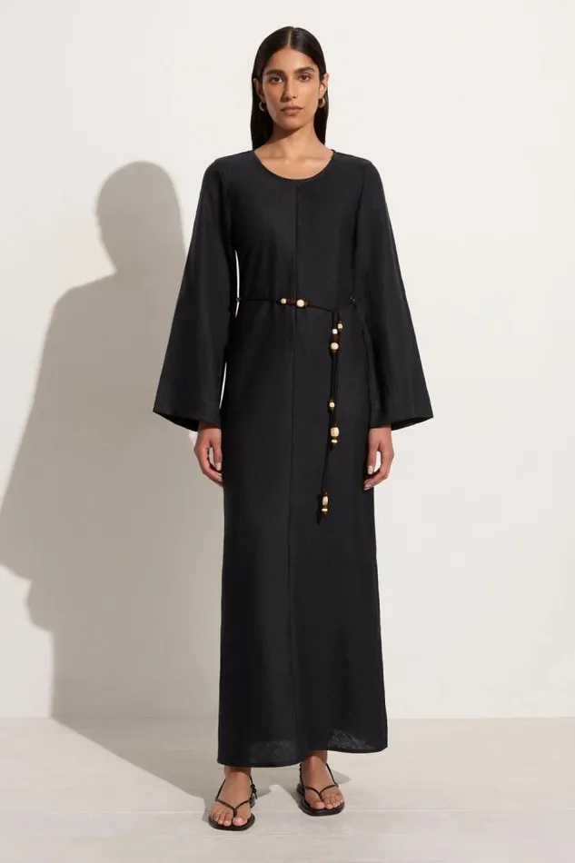 Women Faithfull The Brand Dresses Galea Maxi Dress Black