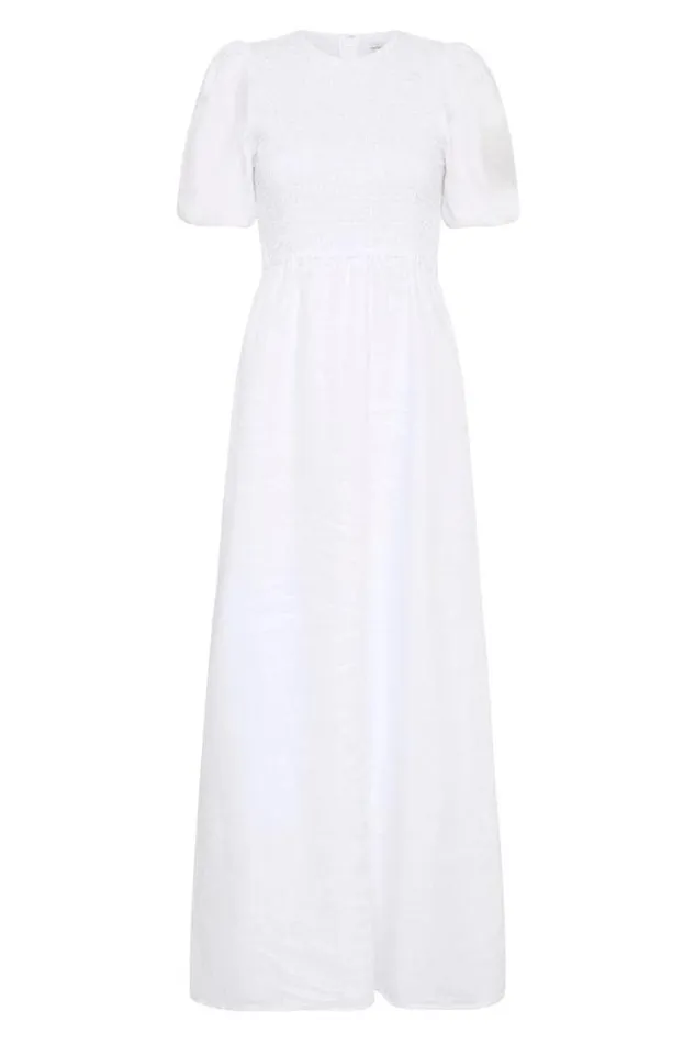 Women Faithfull The Brand Dresses Gloria Midi Dress White