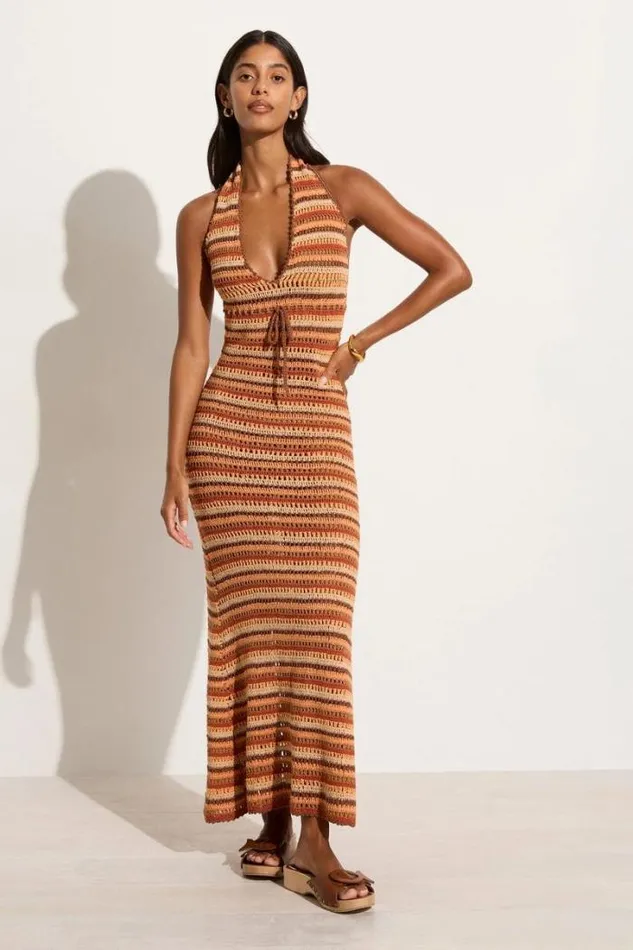 Women Faithfull The Brand Dresses Isili Crochet Maxi Dress Melon Exclusive 8211 Final Sale Women Faithfull The Brand Dresses Isili Crochet Maxi Dress Melon Exclusive 8211 Final Sale