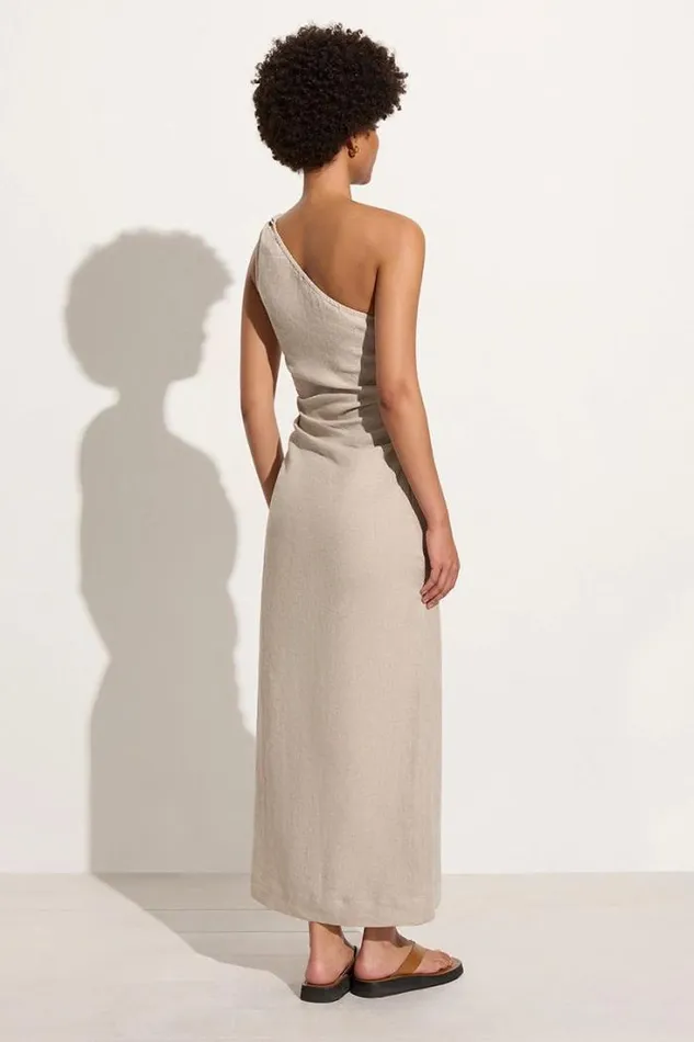 Women Faithfull The Brand Dresses Jomana Midi Dress Natural