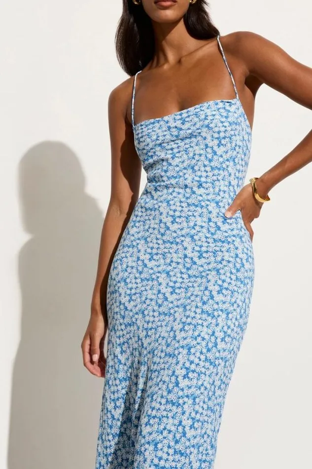 Women Faithfull The Brand Dresses Lusia Maxi Dress Elka Floral Exclusive 8211 Final Sale