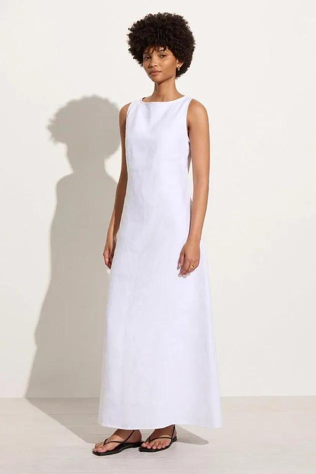 Women Faithfull The Brand Dresses Nahna Maxi Dress White